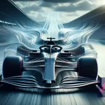 Une voiture de F1 améliore son aérodynamisme grùce à l'IA.