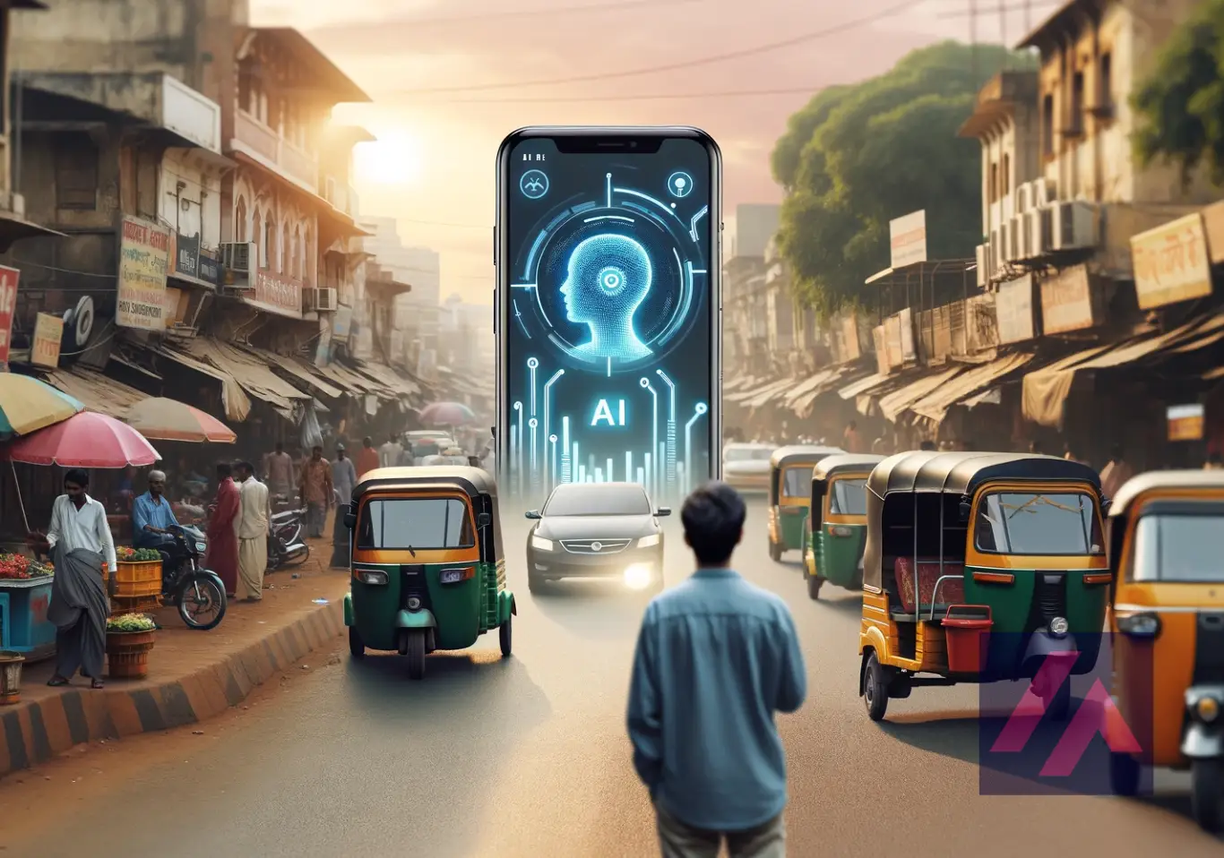 Les utilisateurs indiens utilisent l'IA sur WhatsApp